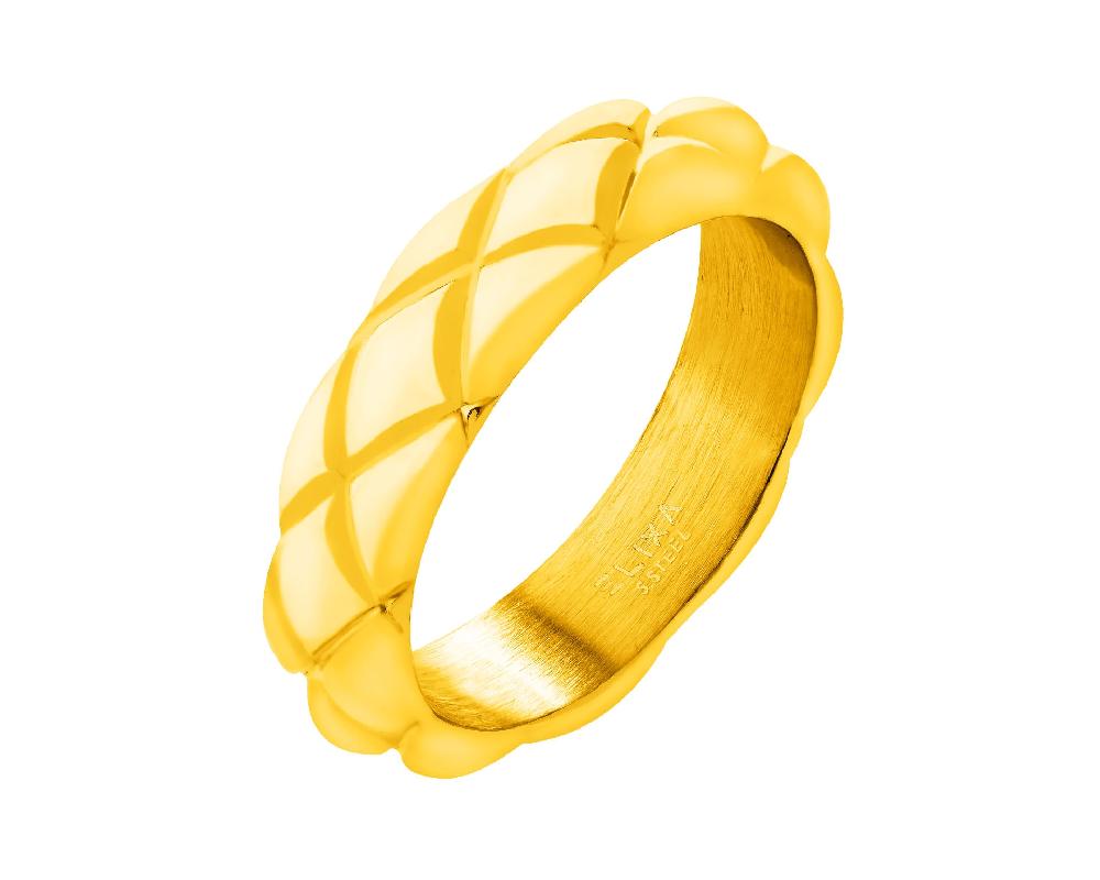 elixa PIERŚCIONEK ZE STALI SZLACHETNEJ EL537-3686