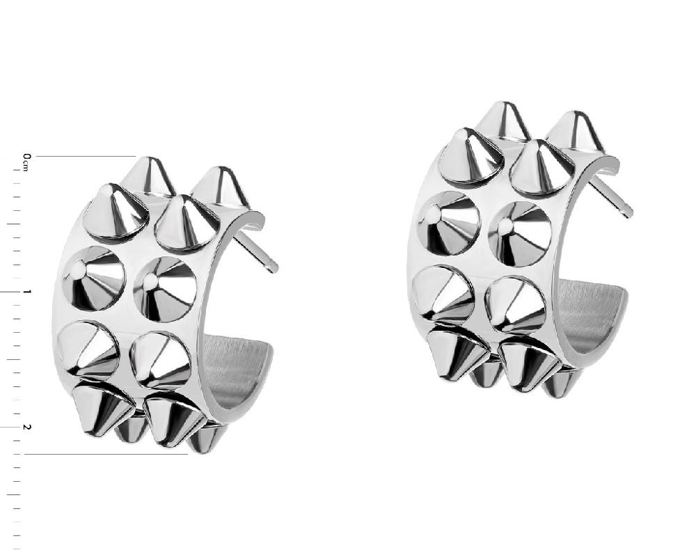 Elixa KOLCZYKI ZE STALI SZLACHETNEJ - ĆWIEKI EL535-9453