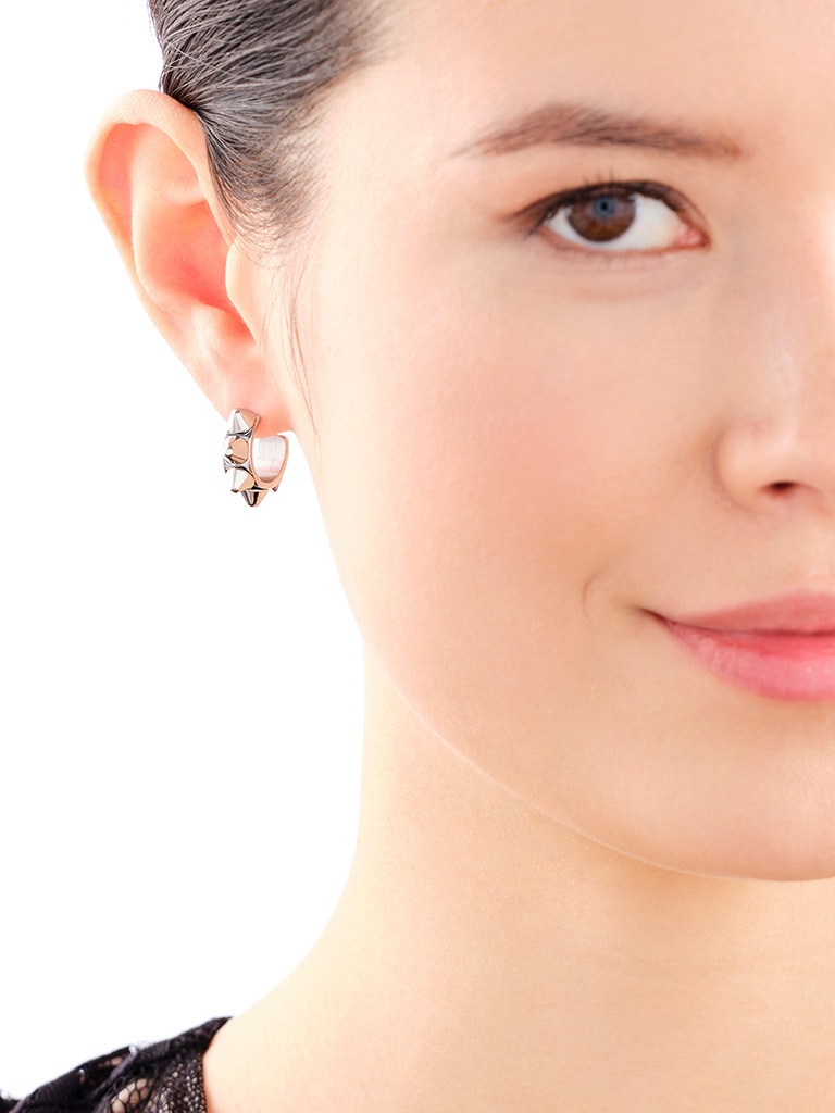 Elixa KOLCZYKI ZE STALI SZLACHETNEJ - ĆWIEKI EL535-9455