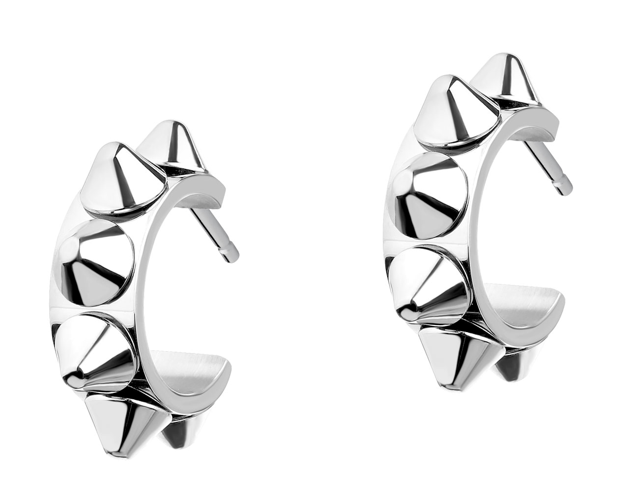 elixa KOLCZYKI ZE STALI SZLACHETNEJ - ĆWIEKI EL535-9455