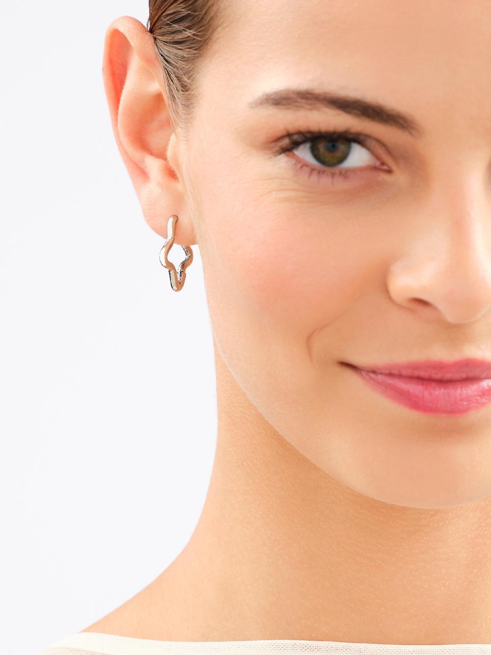 Elixa KOLCZYKI ZE STALI SZLACHETNEJ - GWIAZDY EL537-0234