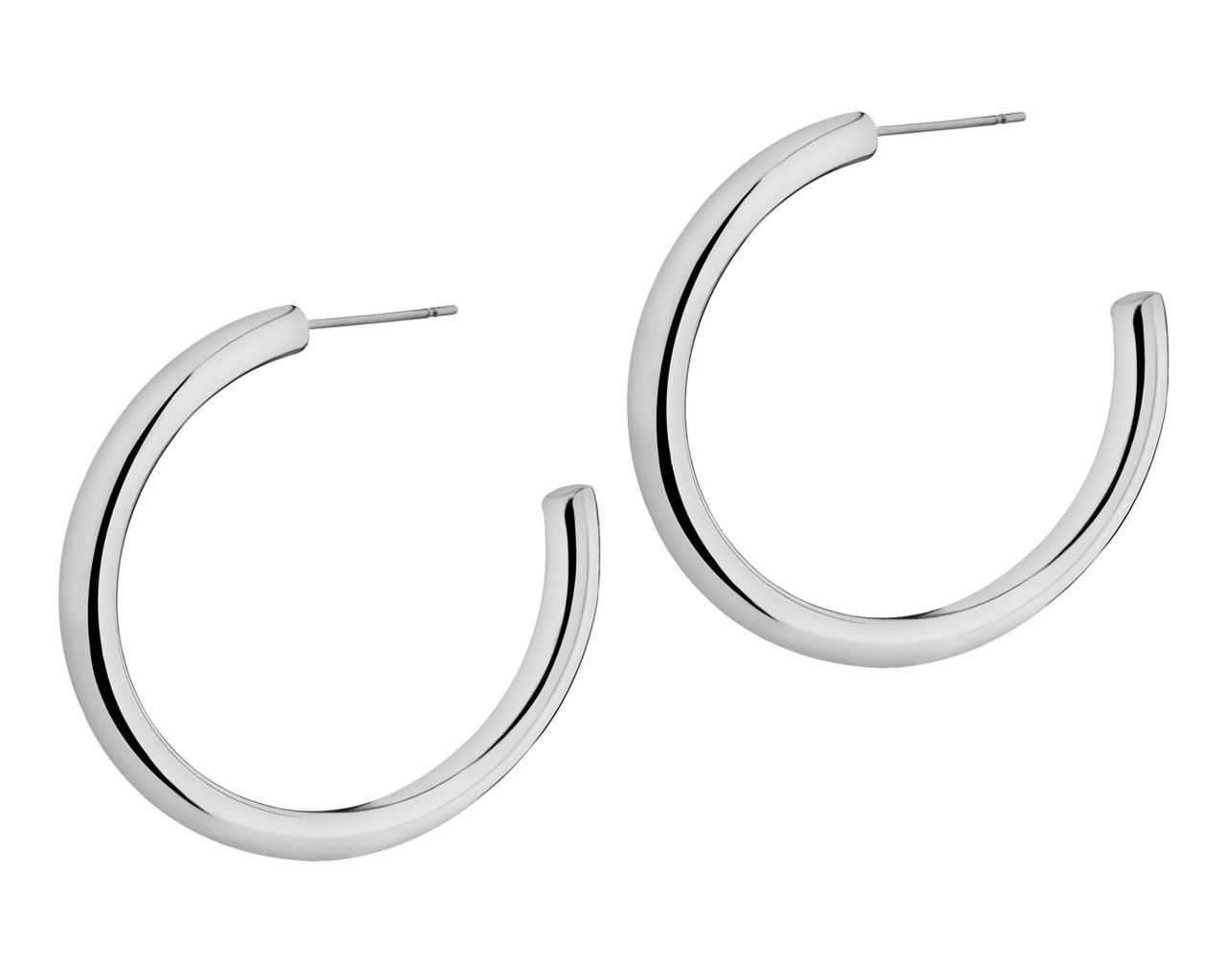 elixa KOLCZYKI ZE STALI SZLACHETNEJ - KOŁA EL535-1434