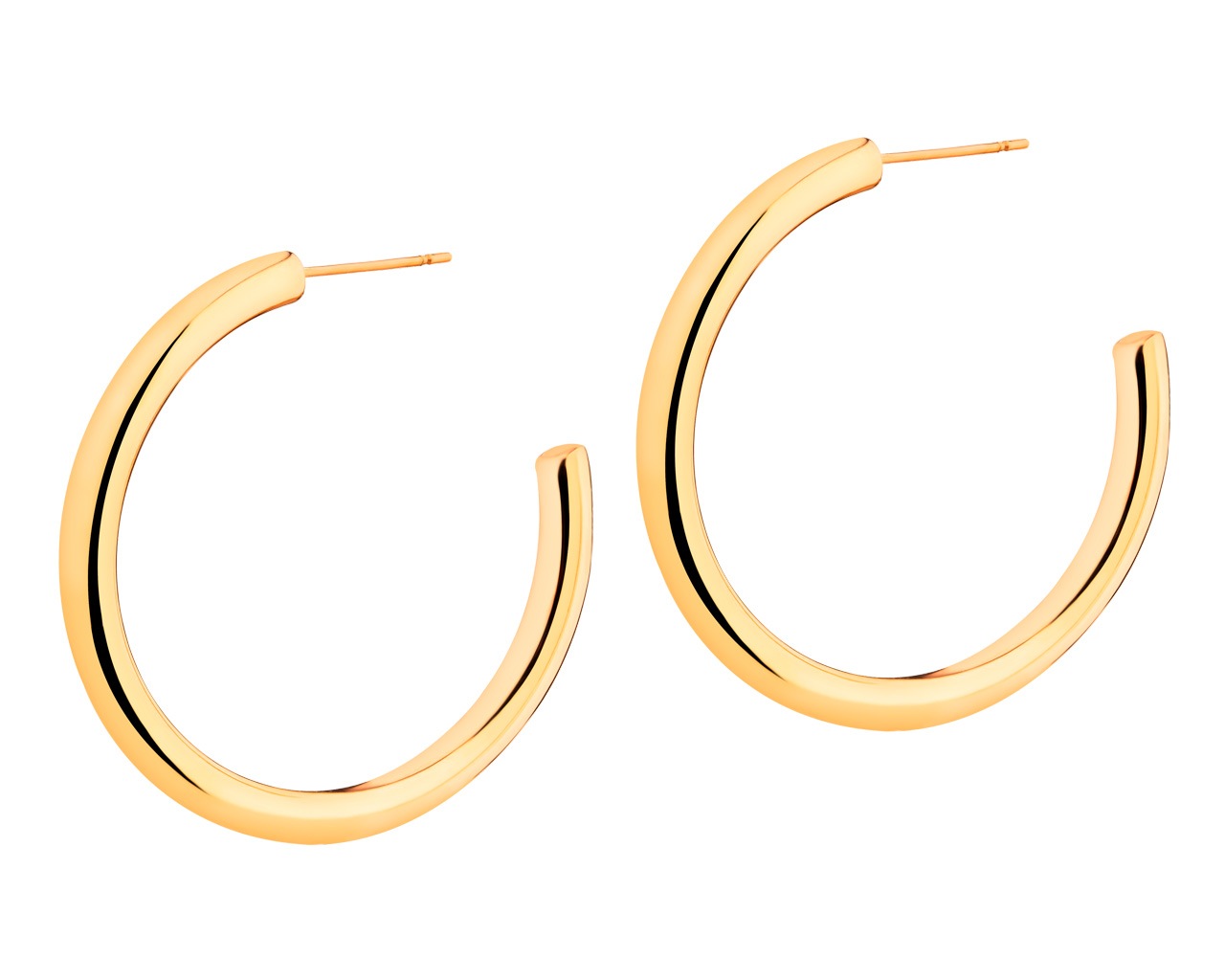 elixa KOLCZYKI ZE STALI SZLACHETNEJ - KOŁA EL535-1436