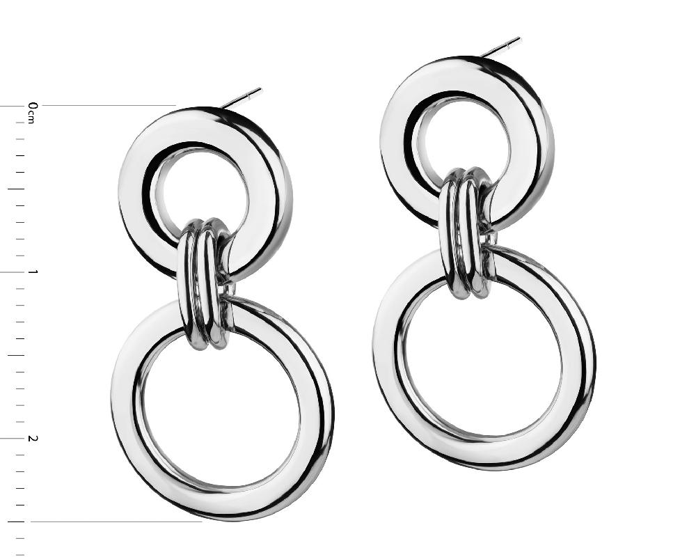 Elixa KOLCZYKI ZE STALI SZLACHETNEJ - KOŁA EL536-7027