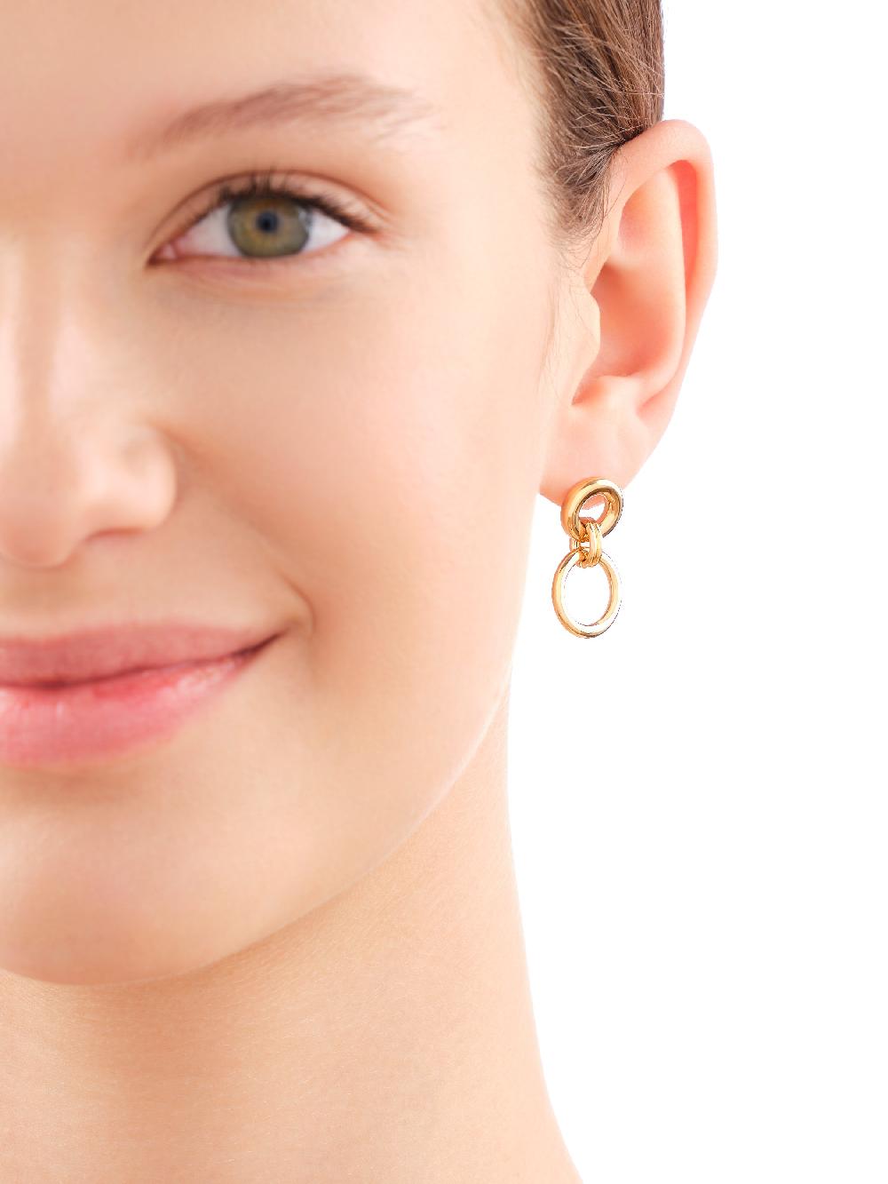 Elixa KOLCZYKI ZE STALI SZLACHETNEJ - KOŁA EL536-7029