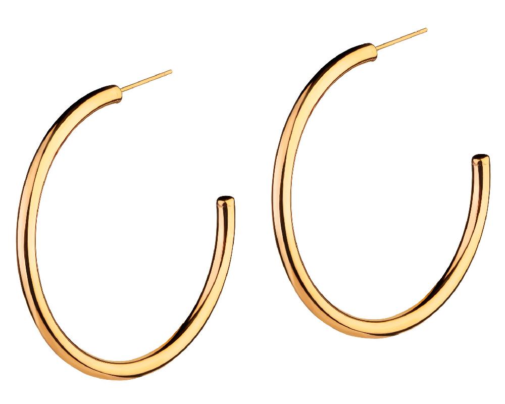 elixa KOLCZYKI ZE STALI SZLACHETNEJ - KOŁA EL536-8473