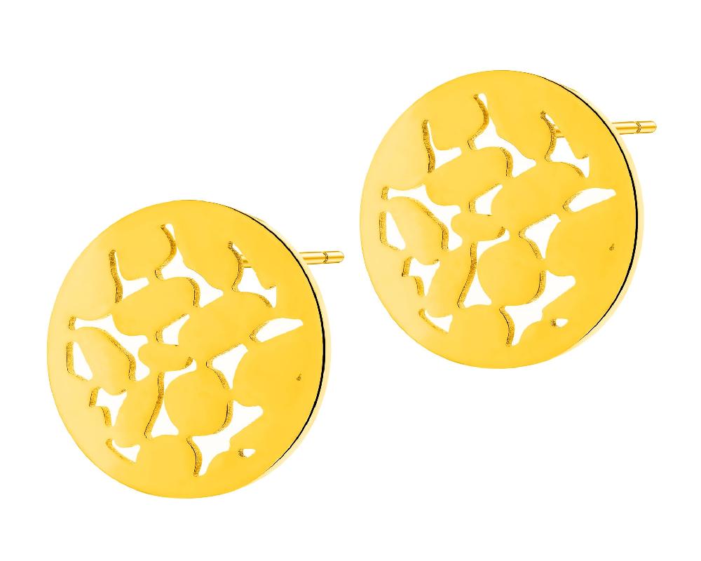 elixa KOLCZYKI ZE STALI SZLACHETNEJ - KOŁA EL537-0359