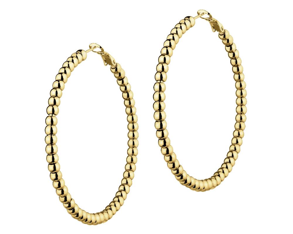 elixa KOLCZYKI ZE STALI SZLACHETNEJ - KOŁA EL540-6502