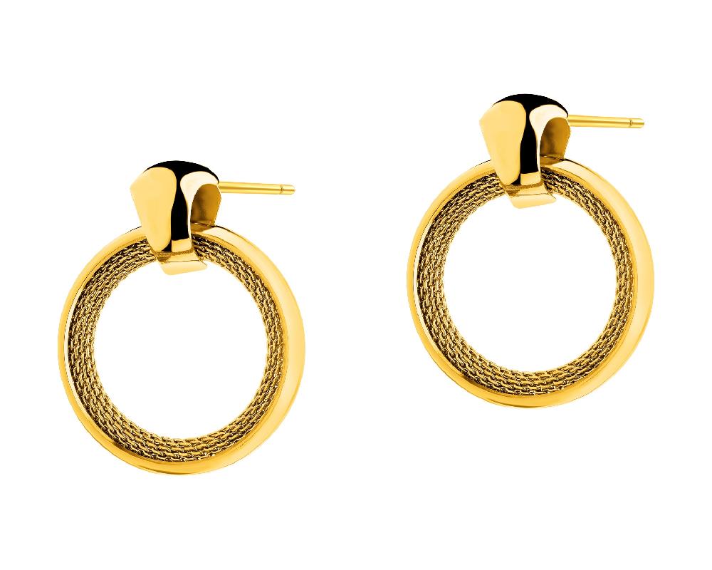 elixa KOLCZYKI ZE STALI SZLACHETNEJ - KOŁA EL541-4760