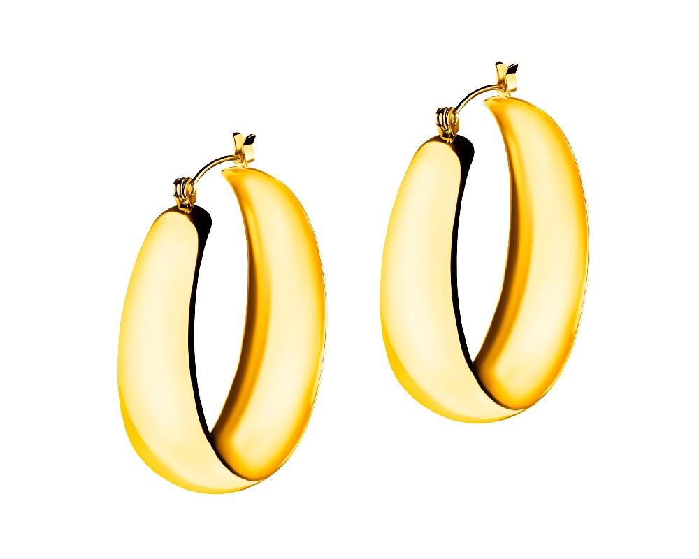 elixa KOLCZYKI ZE STALI SZLACHETNEJ - KOŁA EL542-0749