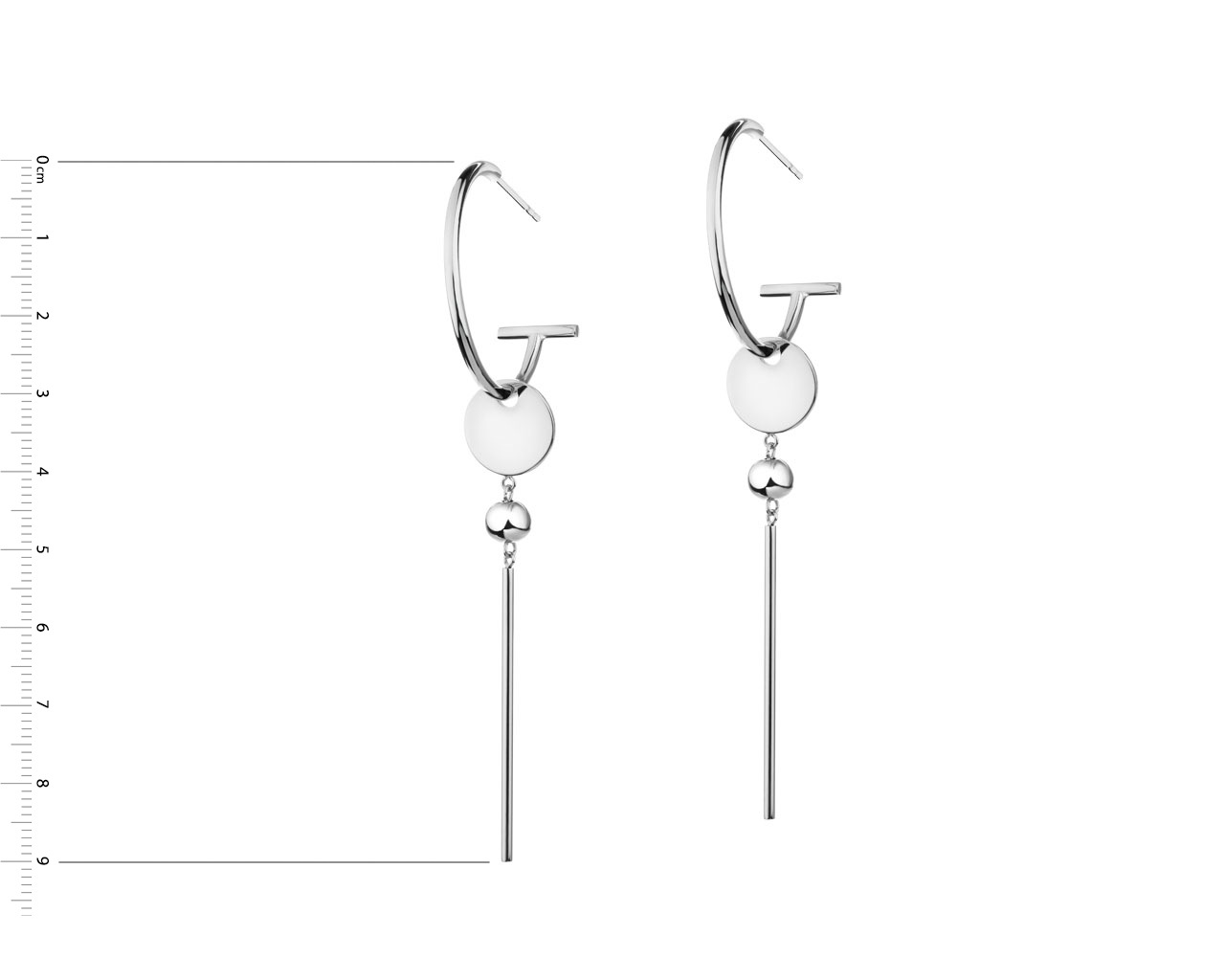 Elixa KOLCZYKI ZE STALI SZLACHETNEJ - KULKI EL525-5589