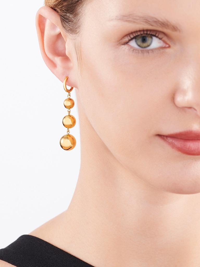 Elixa KOLCZYKI ZE STALI SZLACHETNEJ - KULKI EL534-3569