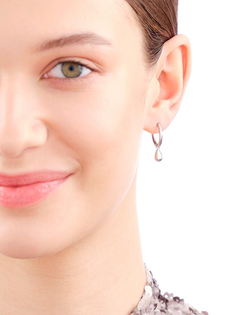 Elixa KOLCZYKI ZE STALI SZLACHETNEJ - ŁEZKI EL535-9861