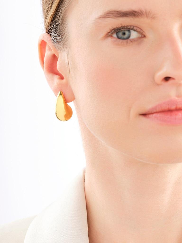 Elixa KOLCZYKI ZE STALI SZLACHETNEJ - ŁEZKI EL537-1374