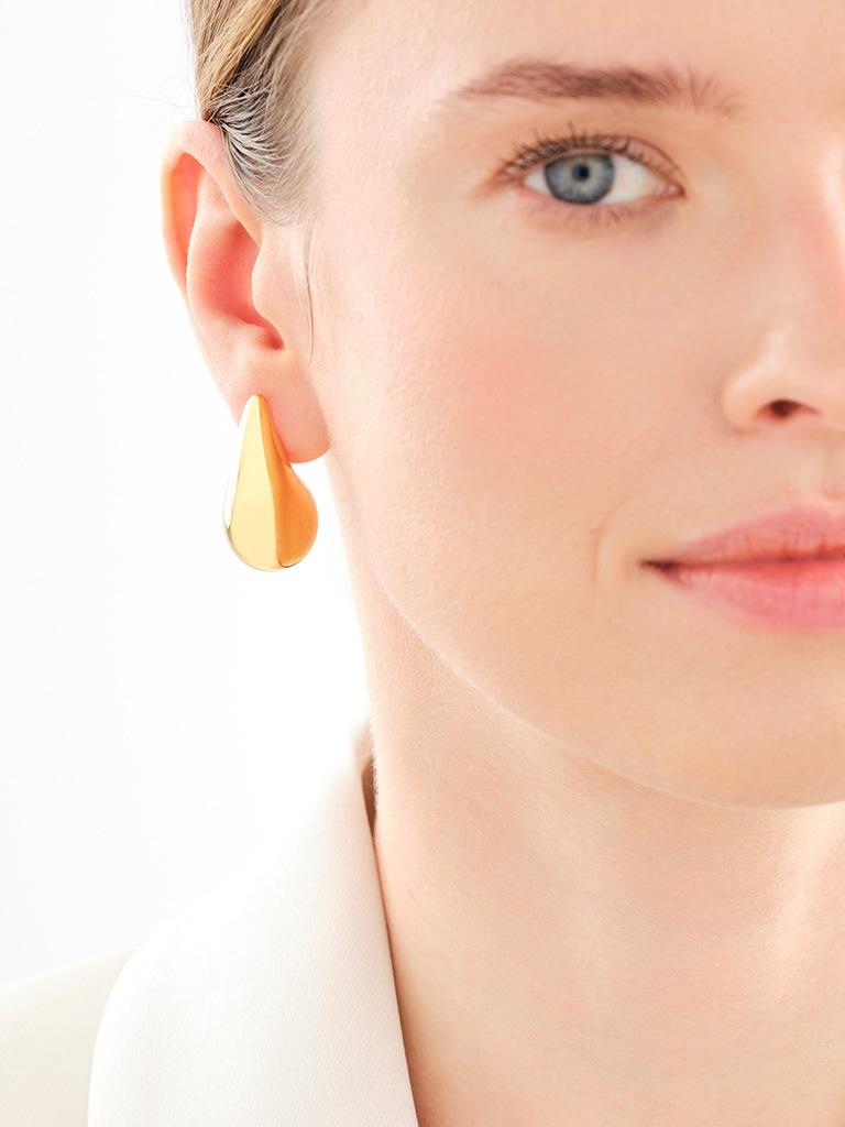 Elixa KOLCZYKI ZE STALI SZLACHETNEJ - ŁEZKI EL537-1384