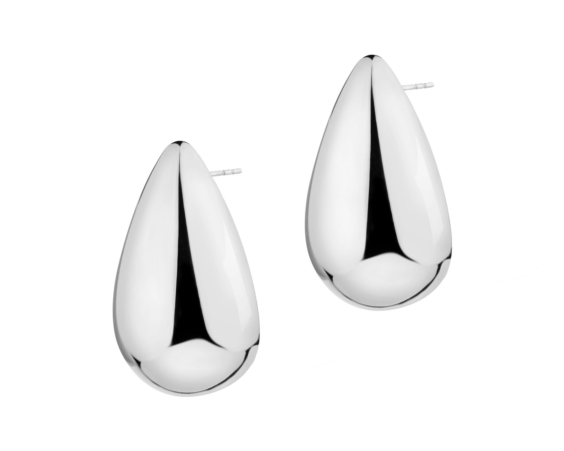 elixa KOLCZYKI ZE STALI SZLACHETNEJ - ŁEZKI EL539-0767