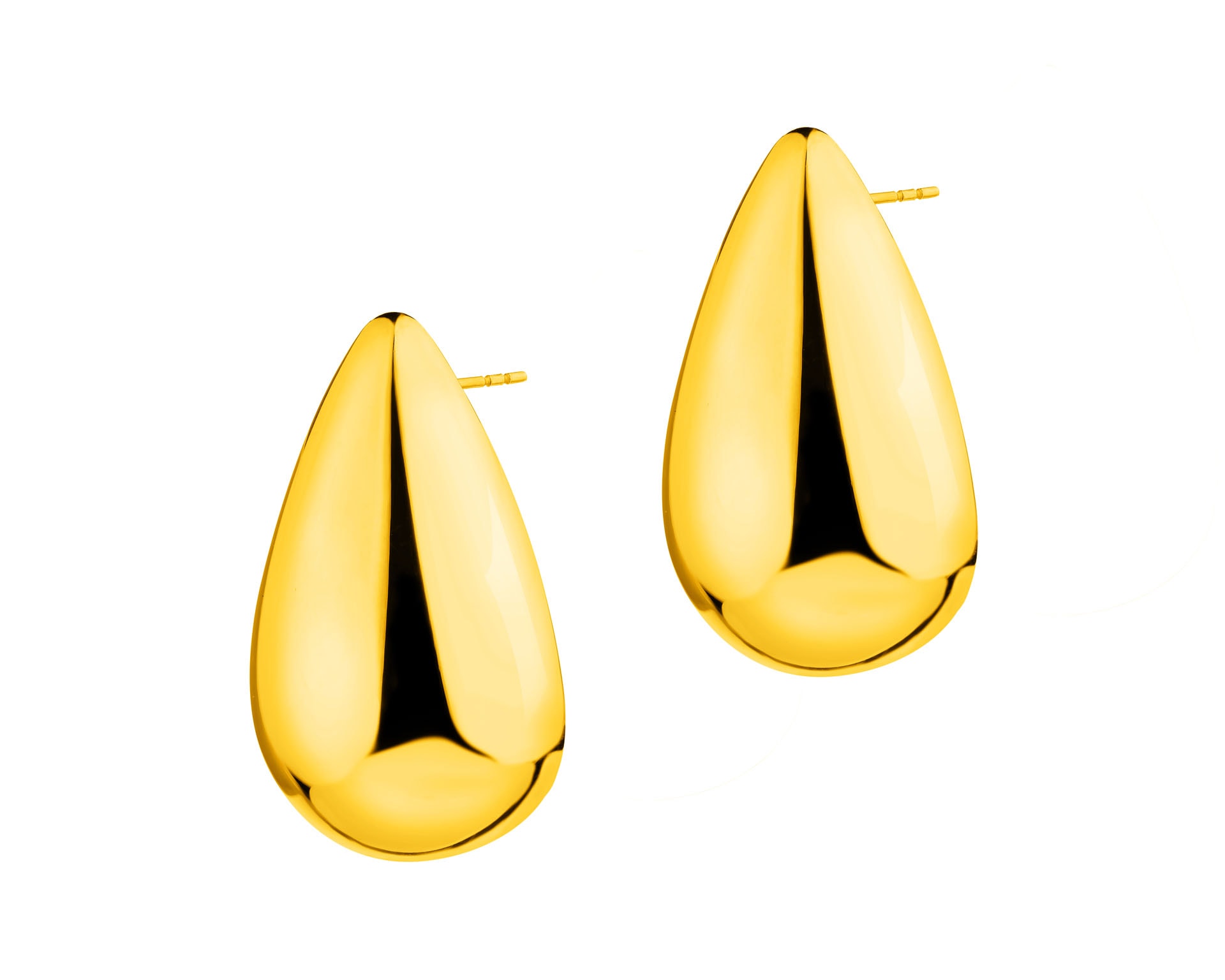 elixa KOLCZYKI ZE STALI SZLACHETNEJ - ŁEZKI EL539-0768