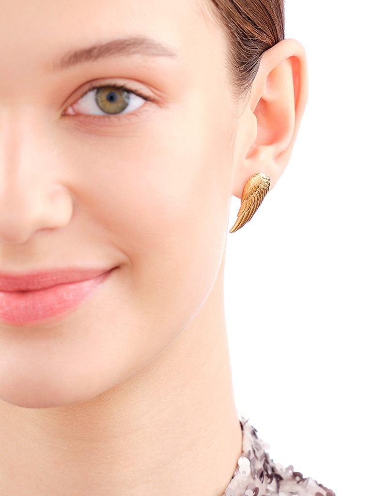 Elixa KOLCZYKI ZE STALI SZLACHETNEJ - SKRZYDŁA EL535-9864