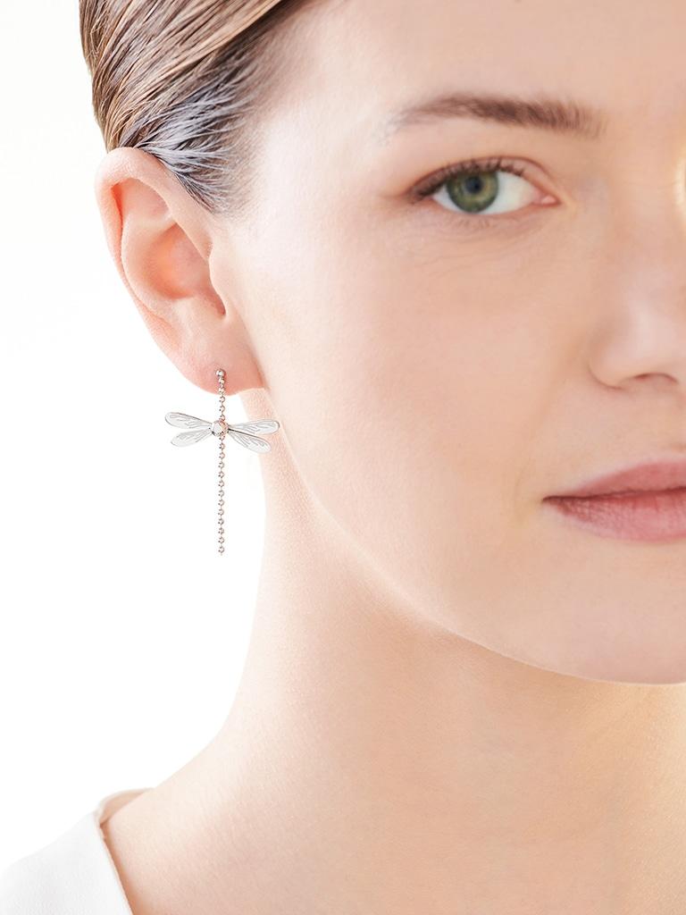 Elixa KOLCZYKI ZE STALI SZLACHETNEJ - WAŻKA EL527-1172