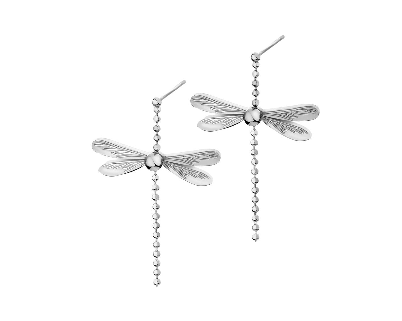 elixa KOLCZYKI ZE STALI SZLACHETNEJ - WAŻKA EL527-1172