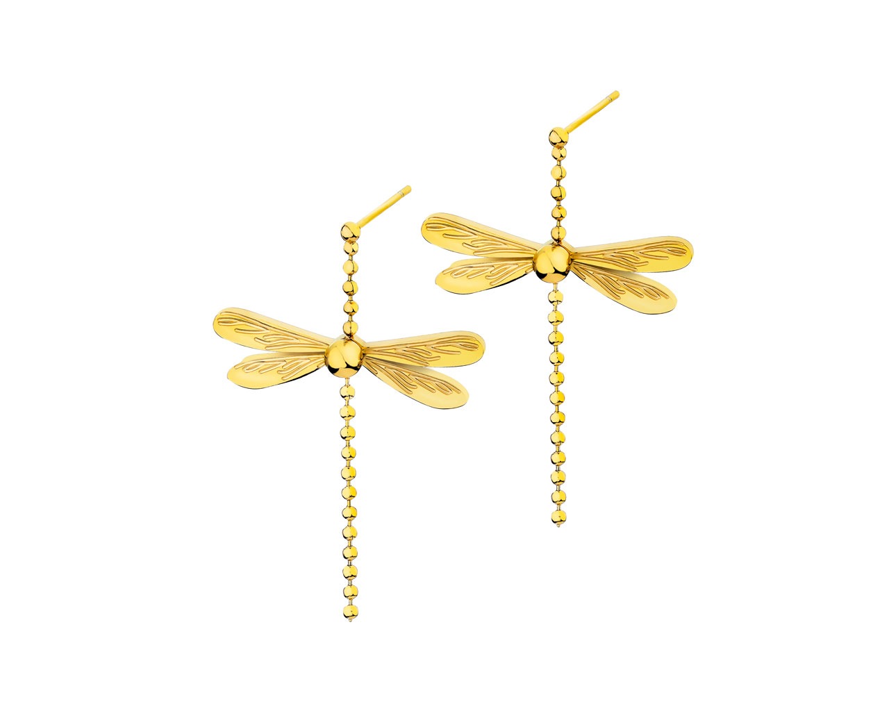 elixa KOLCZYKI ZE STALI SZLACHETNEJ - WAŻKA EL527-1206