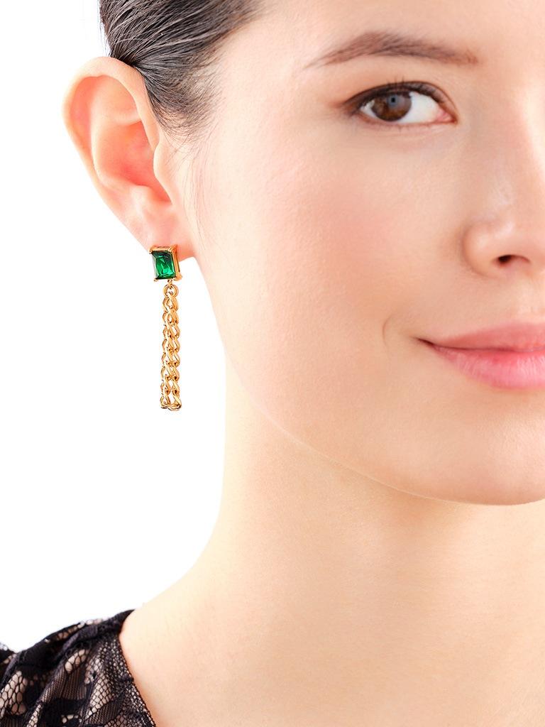 Elixa KOLCZYKI ZE STALI SZLACHETNEJ Z CYRKONIAMI EL533-6317