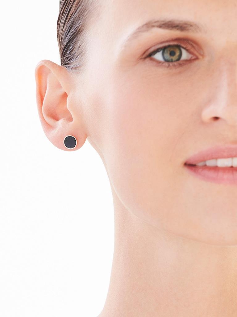 Elixa KOLCZYKI ZE STALI SZLACHETNEJ Z EMALIĄ EL524-0442