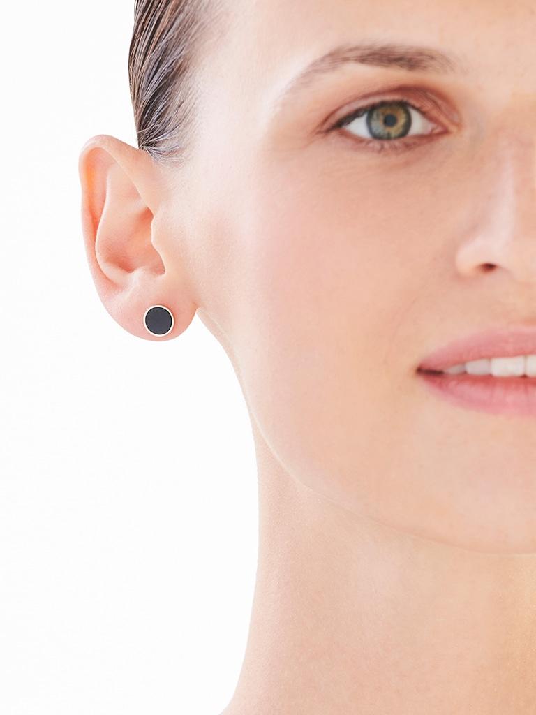 Elixa KOLCZYKI ZE STALI SZLACHETNEJ Z EMALIĄ EL524-0442