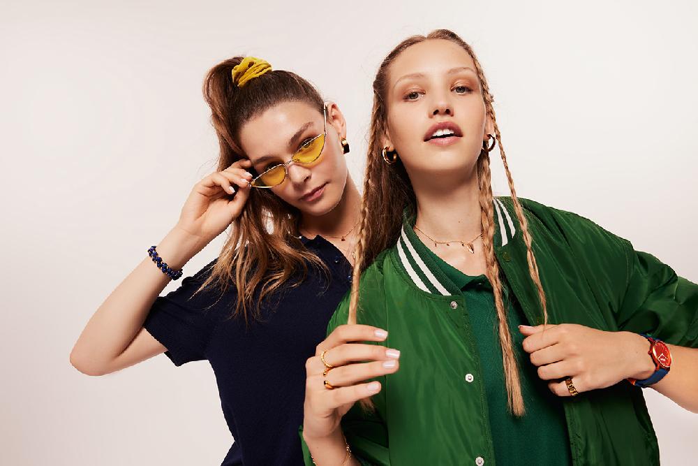 Elixa KOLCZYKI ZE STALI SZLACHETNEJ Z KRYSZTAŁAMI EL531-6045