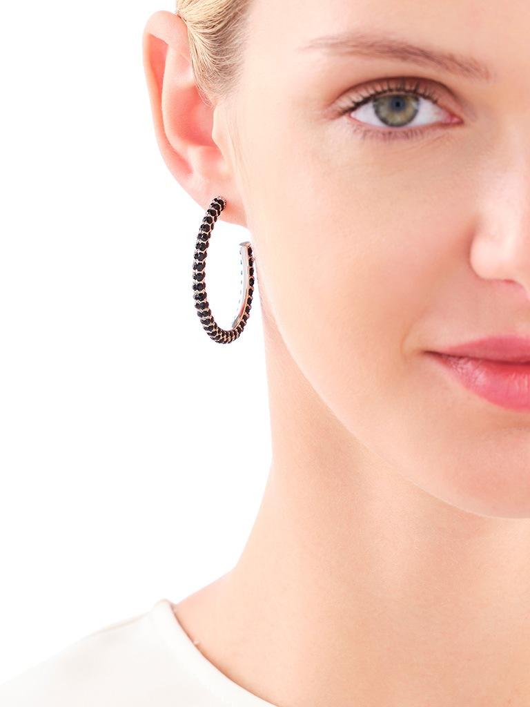 Elixa KOLCZYKI ZE STALI SZLACHETNEJ Z KRYSZTAŁAMI - KOŁA EL535-1476