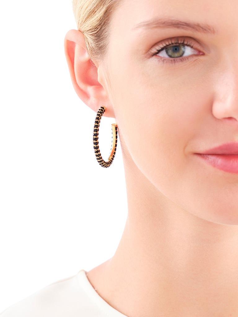 Elixa KOLCZYKI ZE STALI SZLACHETNEJ Z KRYSZTAŁAMI - KOŁA EL535-1477