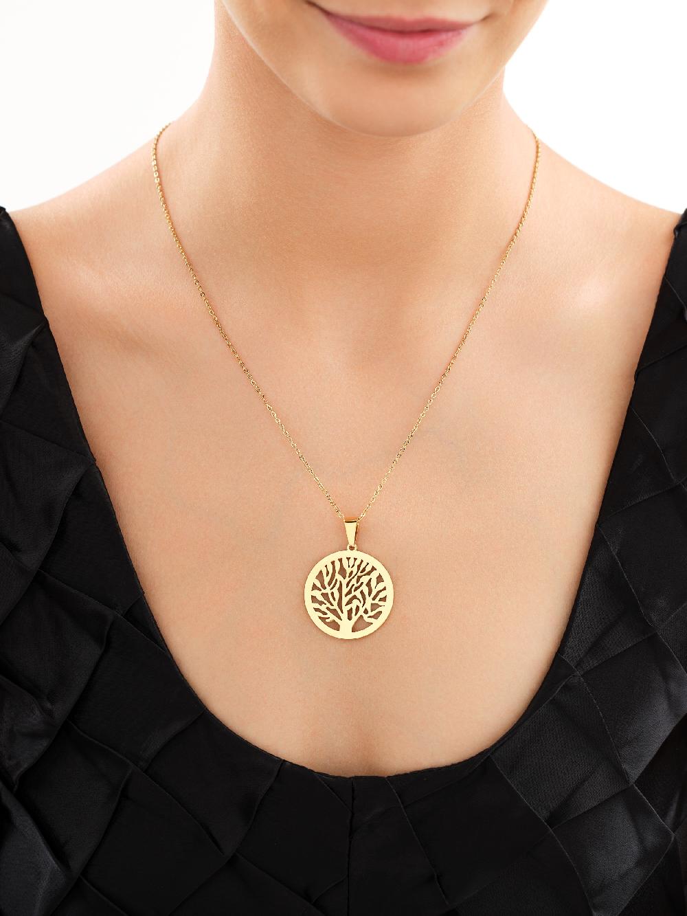 Elixa NASZYJNIK ZE STALI SZLACHETNEJ - DRZEWKO EL532-5522