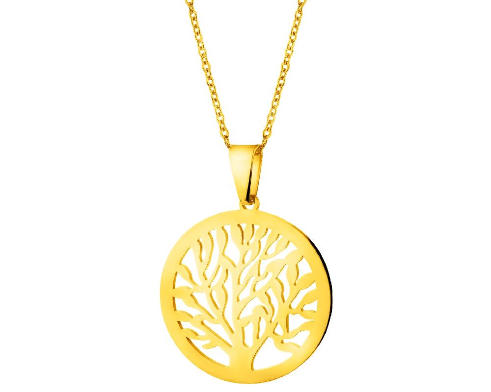 elixa NASZYJNIK ZE STALI SZLACHETNEJ - DRZEWKO EL532-5522