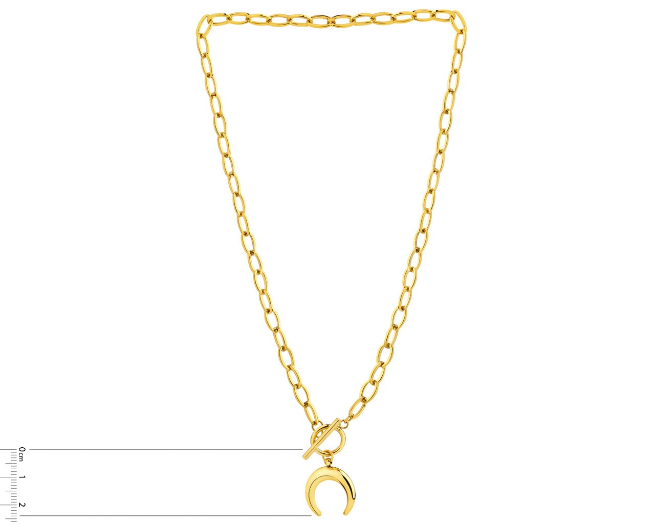 Elixa NASZYJNIK ZE STALI SZLACHETNEJ - KSIĘŻYC EL532-6808