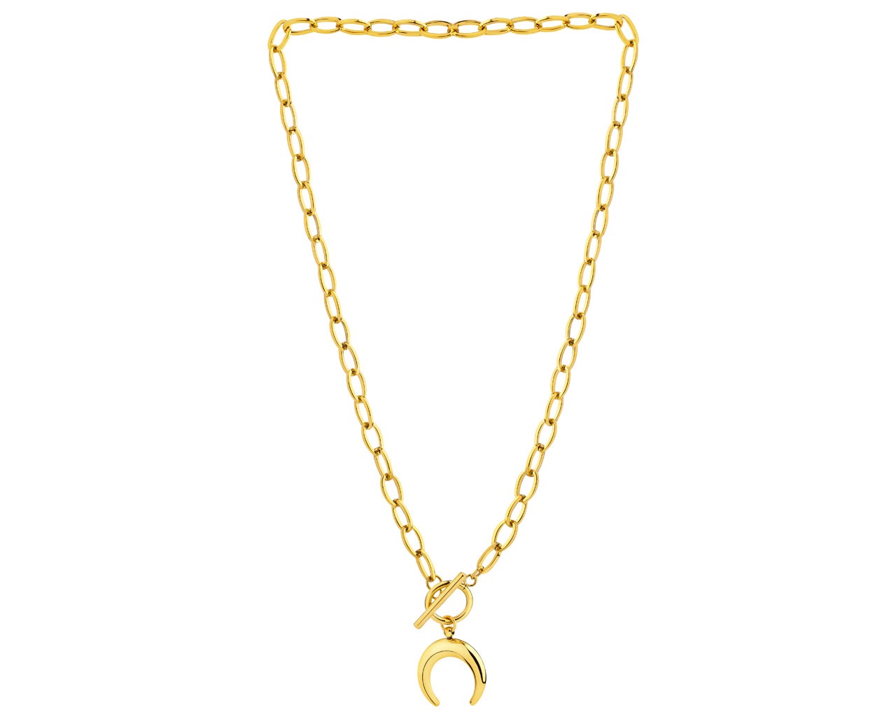 elixa NASZYJNIK ZE STALI SZLACHETNEJ - KSIĘŻYC EL532-6808