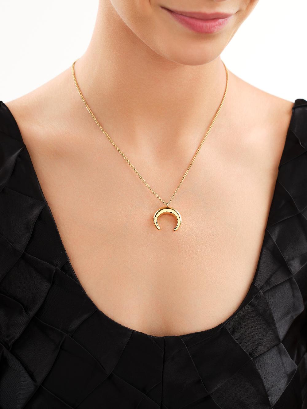 Elixa NASZYJNIK ZE STALI SZLACHETNEJ - KSIĘŻYC EL537-0246