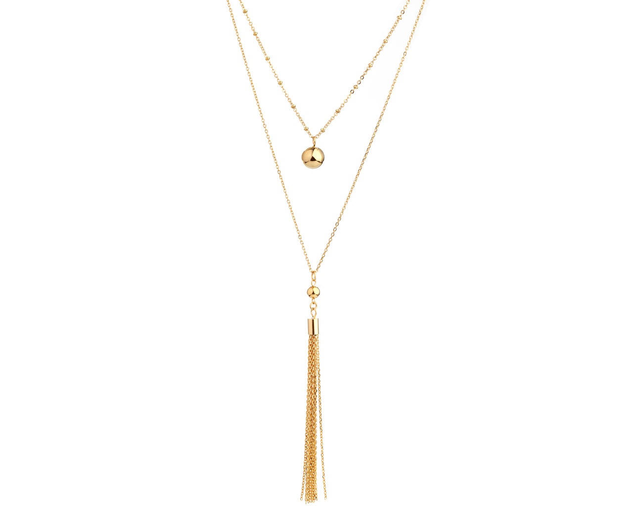 elixa NASZYJNIK ZE STALI SZLACHETNEJ - KULKA EL129-4753