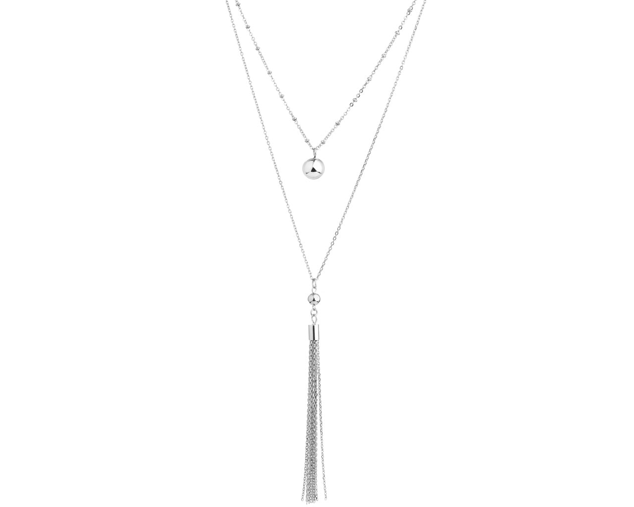 elixa NASZYJNIK ZE STALI SZLACHETNEJ - KULKA EL129-4763