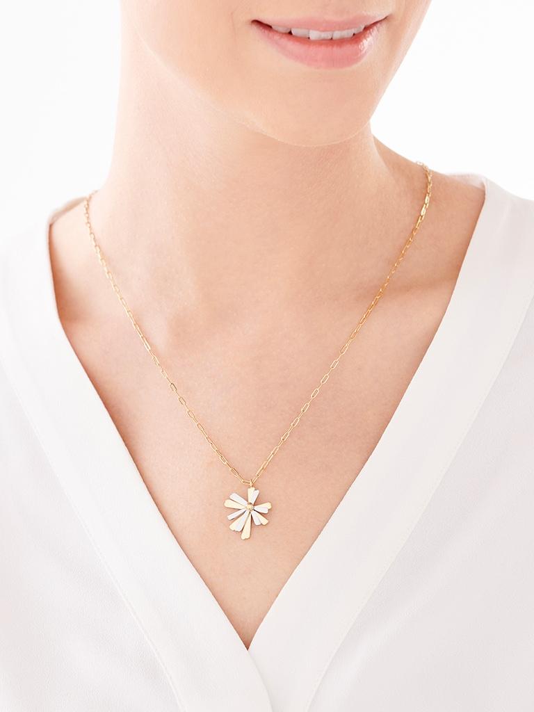 Elixa NASZYJNIK ZE STALI SZLACHETNEJ - KWIAT EL531-1184