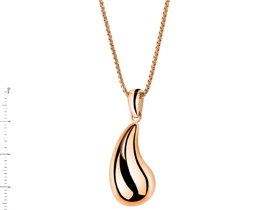 Elixa NASZYJNIK ZE STALI SZLACHETNEJ - ŁEZKA EL537-1379