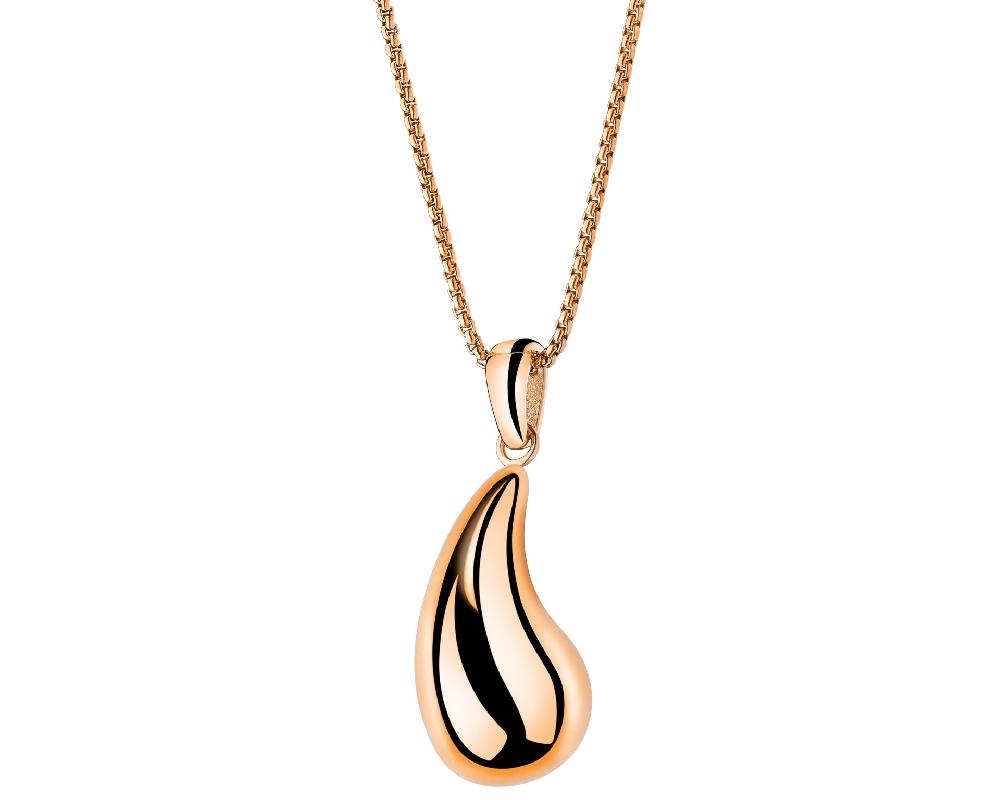 elixa NASZYJNIK ZE STALI SZLACHETNEJ - ŁEZKA EL537-1379