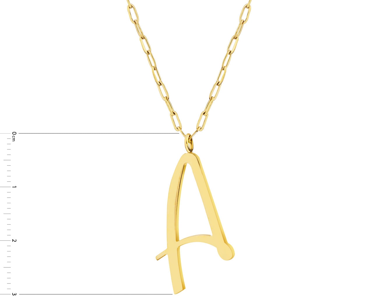 Elixa NASZYJNIK ZE STALI SZLACHETNEJ - LITERA A EL531-6310