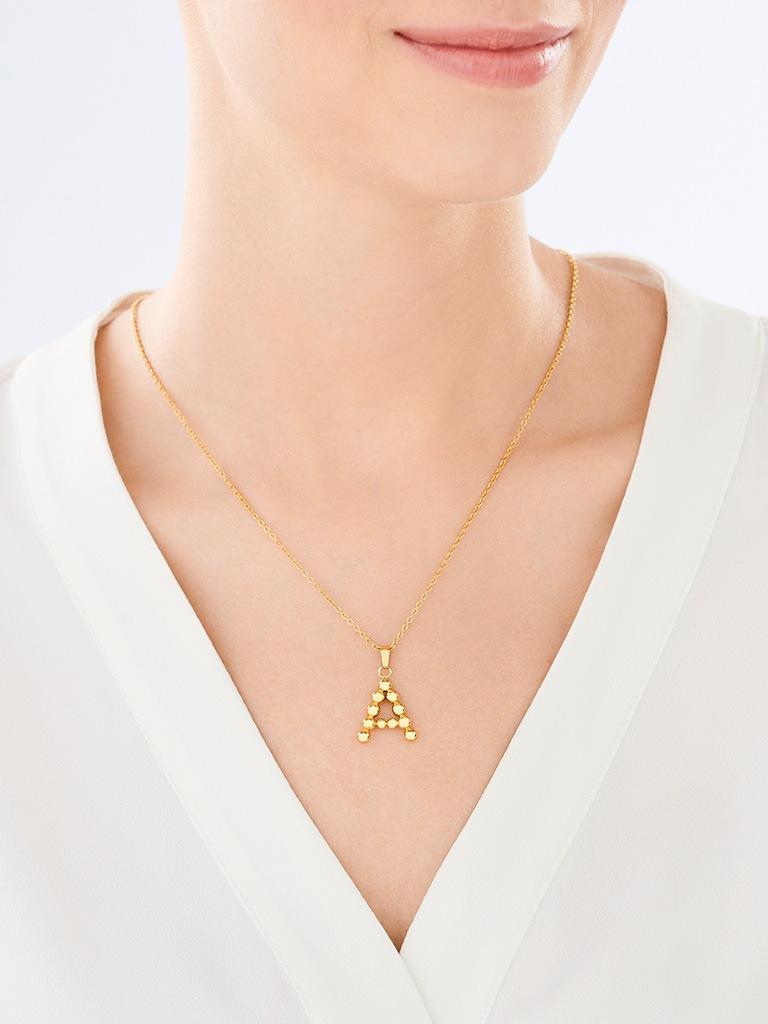 Elixa NASZYJNIK ZE STALI SZLACHETNEJ - LITERA A EL531-9164