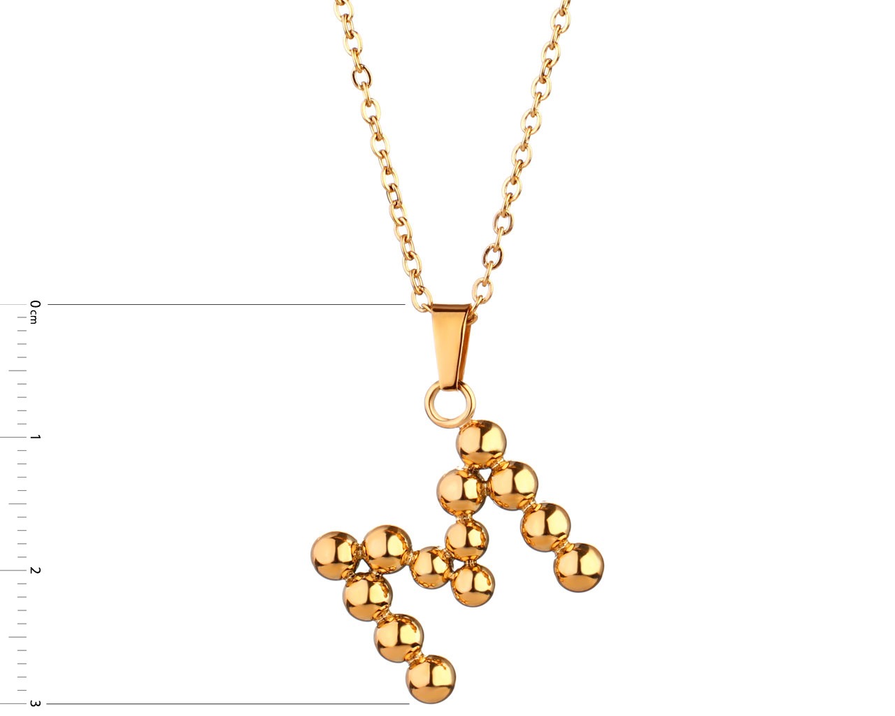 Elixa NASZYJNIK ZE STALI SZLACHETNEJ - LITERA M EL531-9160