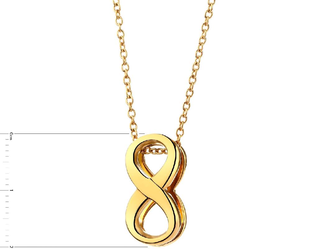 Elixa NASZYJNIK ZE STALI SZLACHETNEJ - NIESKOŃCZONOŚĆ EL531-1220