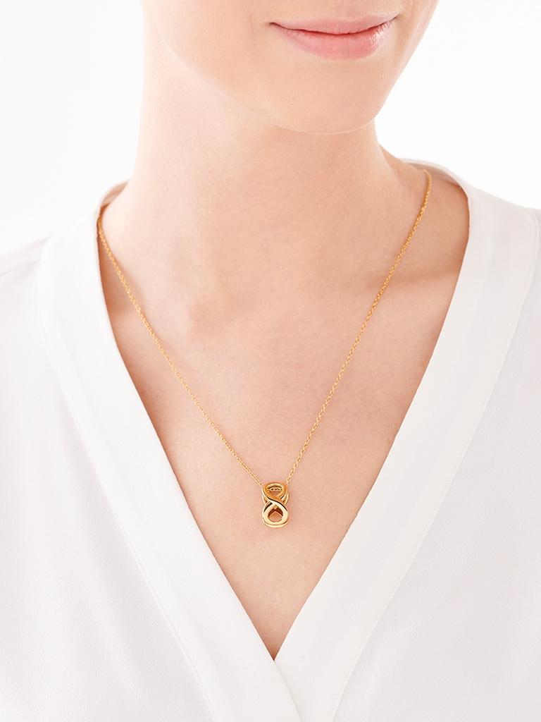 Elixa NASZYJNIK ZE STALI SZLACHETNEJ - NIESKOŃCZONOŚĆ EL531-1220