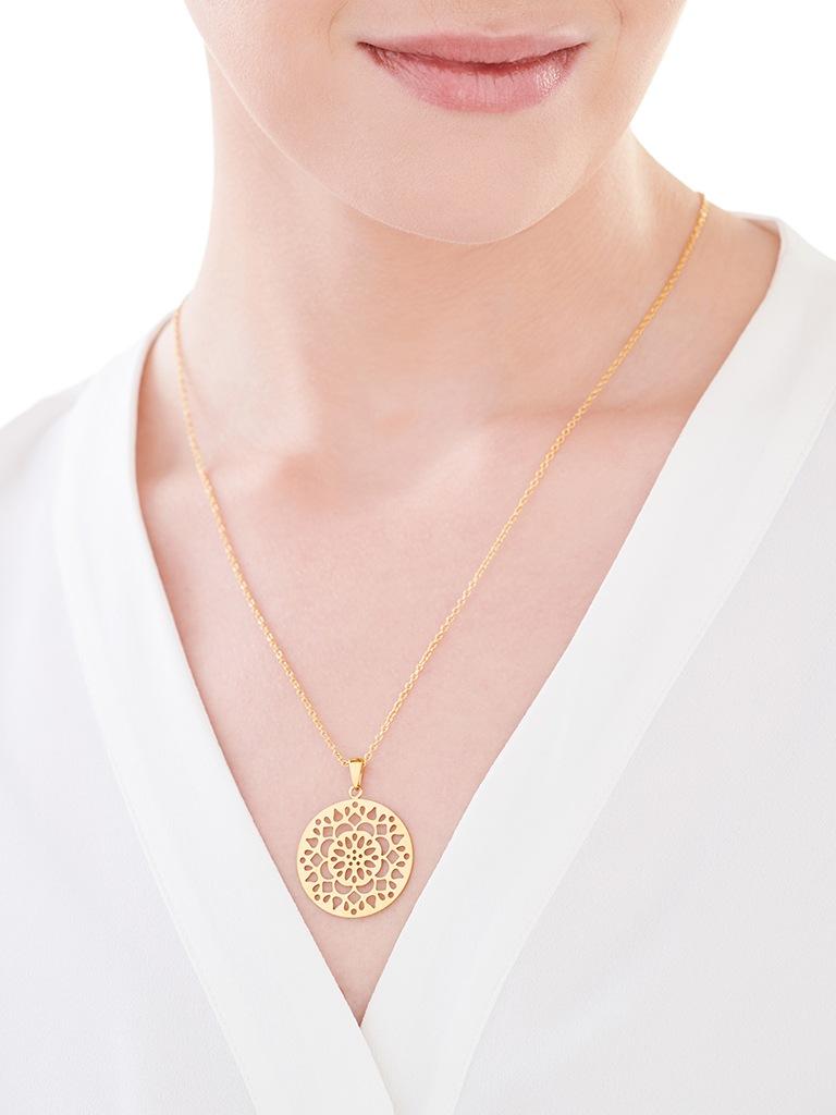 Elixa NASZYJNIK ZE STALI SZLACHETNEJ - ROZETA EL527-1772