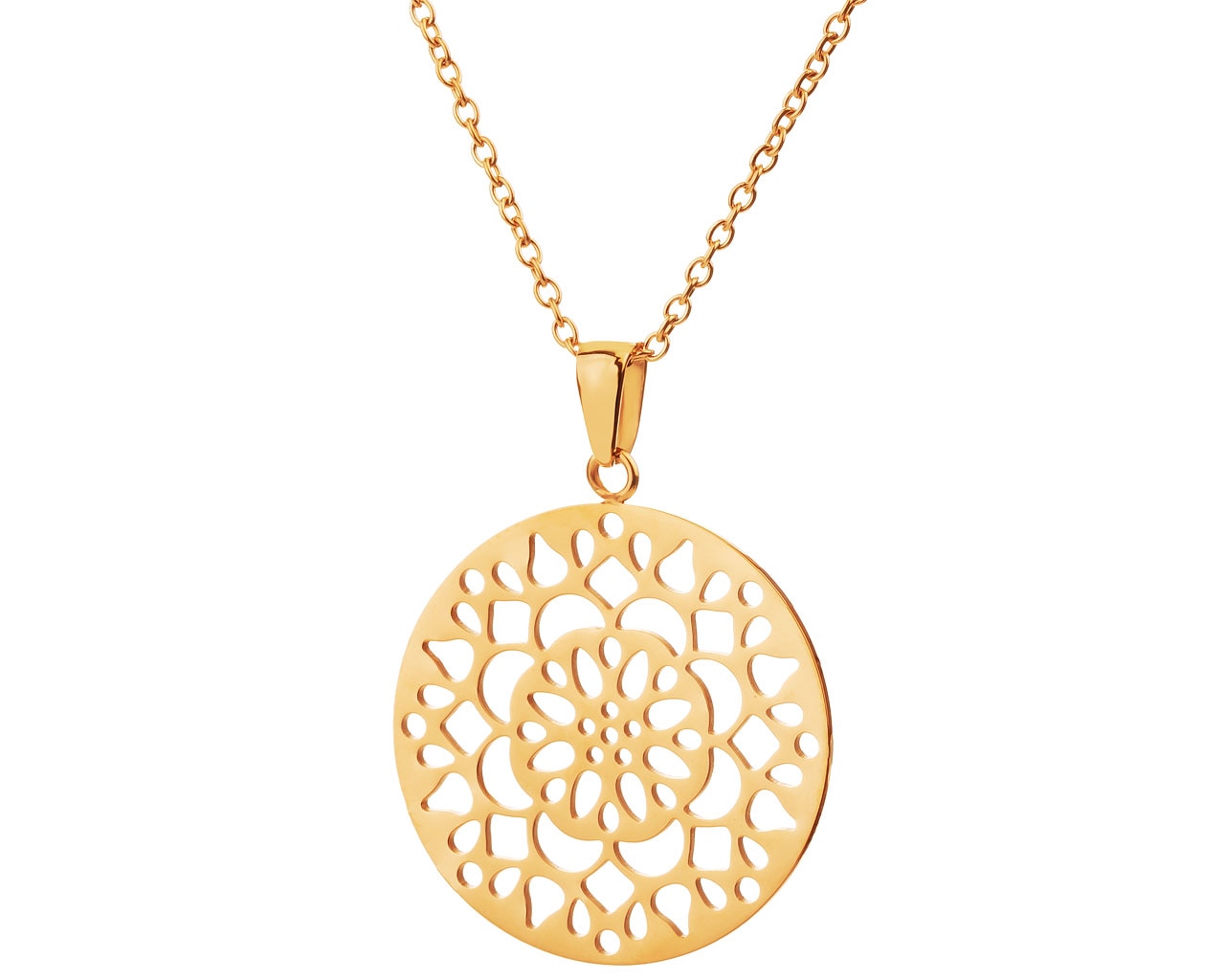 elixa NASZYJNIK ZE STALI SZLACHETNEJ - ROZETA EL527-1772