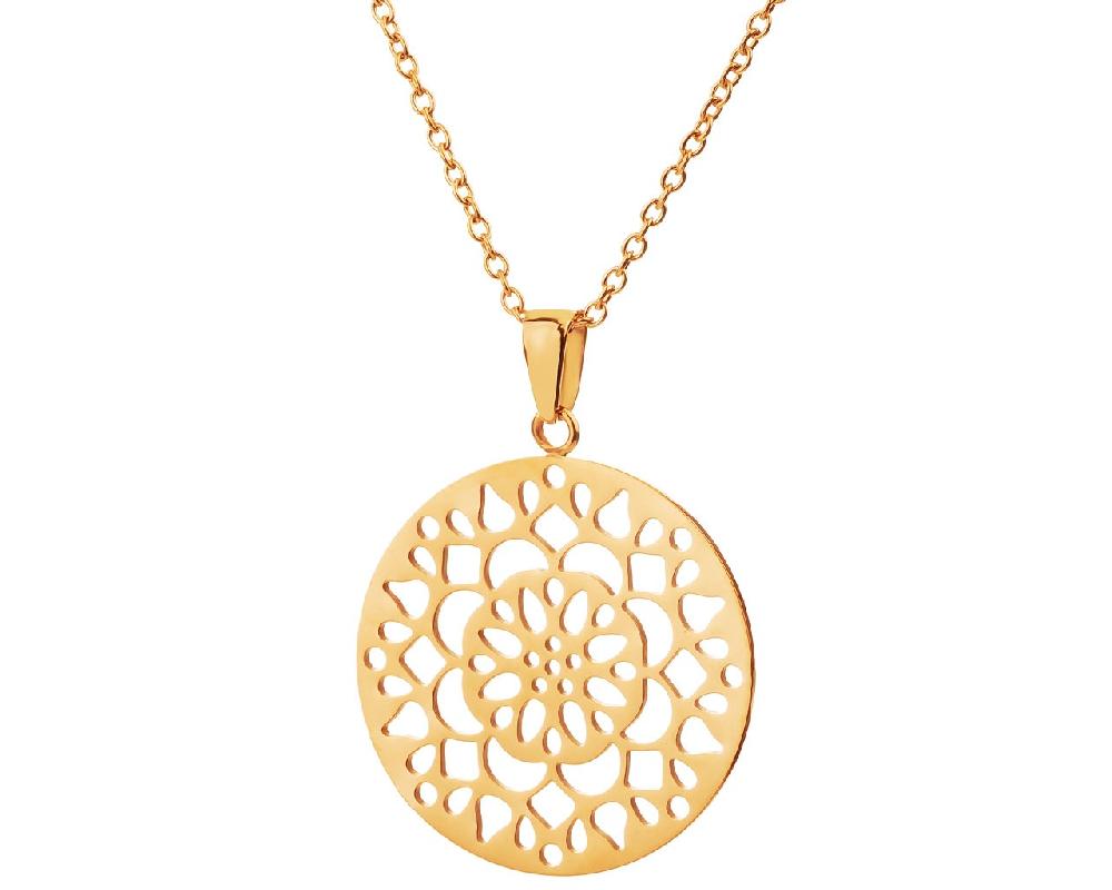 elixa NASZYJNIK ZE STALI SZLACHETNEJ - ROZETA EL527-1772