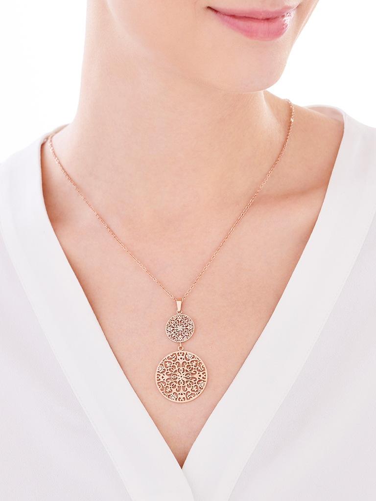 Elixa NASZYJNIK ZE STALI SZLACHETNEJ - ROZETA EL531-6384